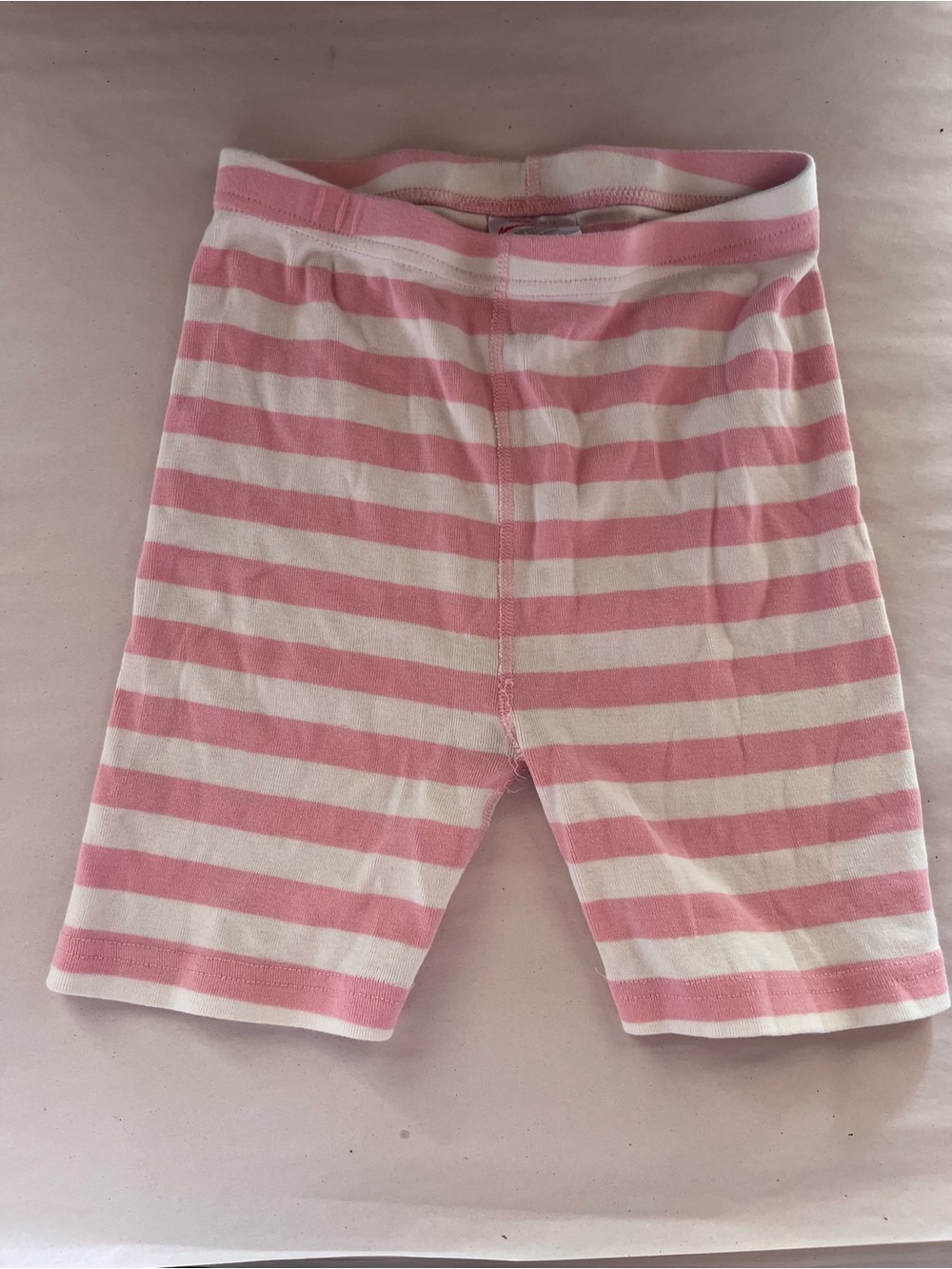 Hanna Andersson Lot of 2 Organic Cotton Striped Pajama Shorts 12 - Picture 2 of 8